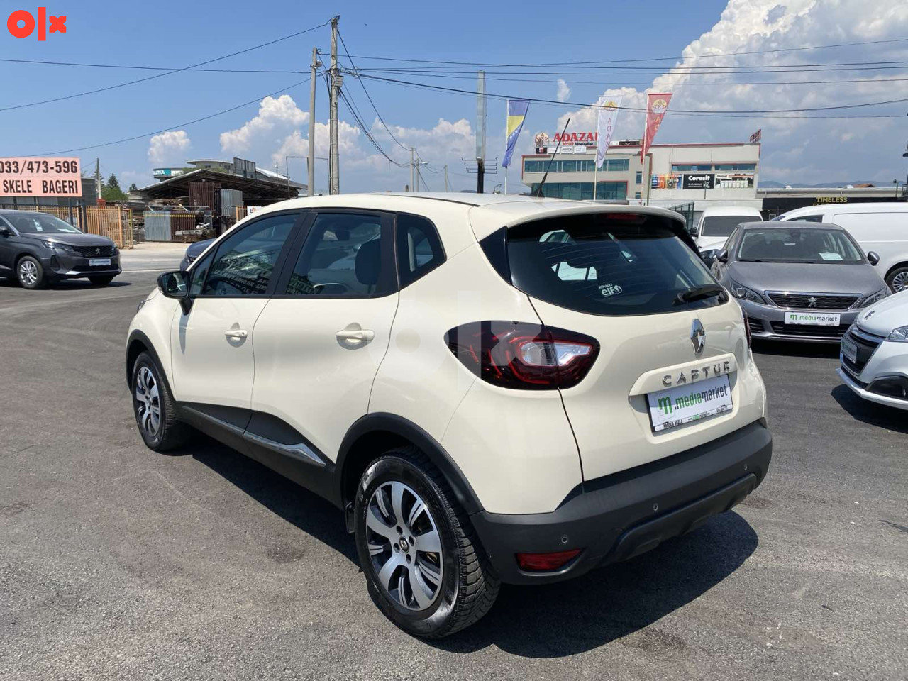 Renault Captur 2019g. 141.048km 1.5DCi NAVI LED