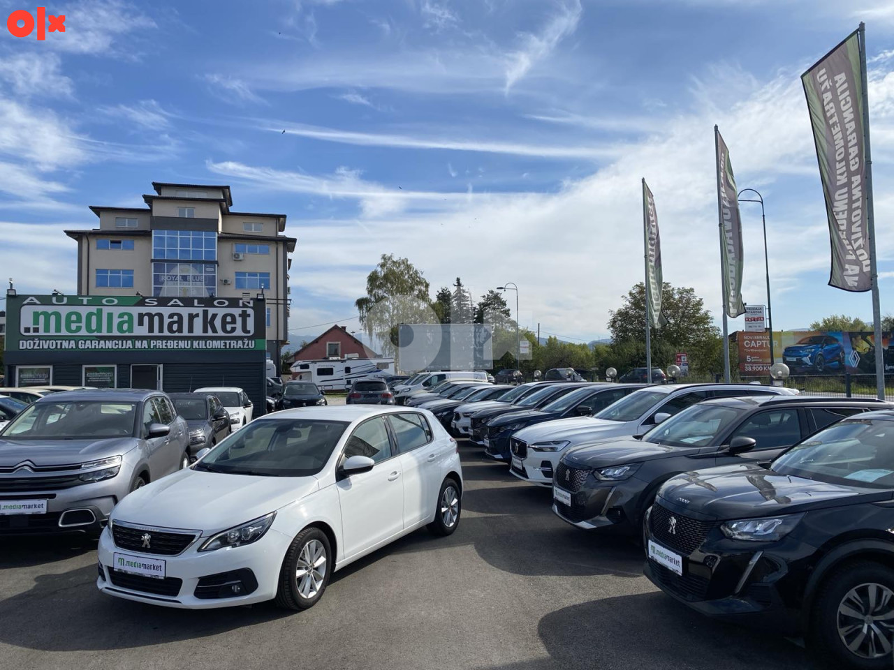 Peugeot 308 1.5BlueHDi 165.612km 2020g. VIRTUAL LED NAVI